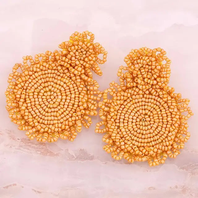 Statement Oorbellen Beaded Earrings