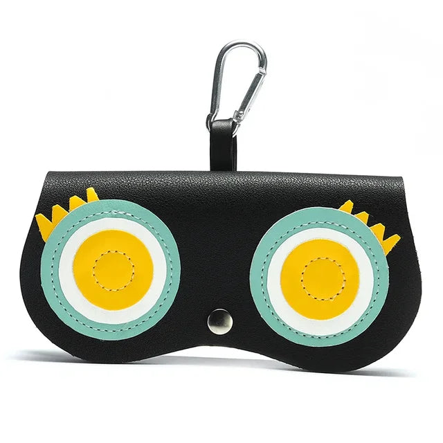 Women's Eyeglass Case Snap Closure Design