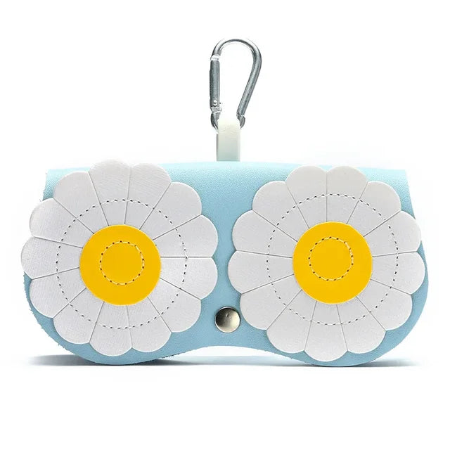 Women's Eyeglass Case Snap Closure Design