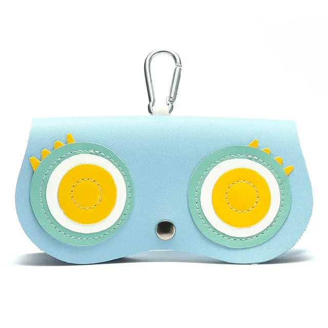 Women's Eyeglass Case Snap Closure Design
