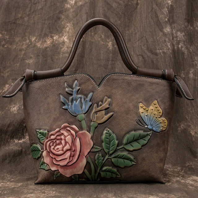 Caterroll Leather Tote