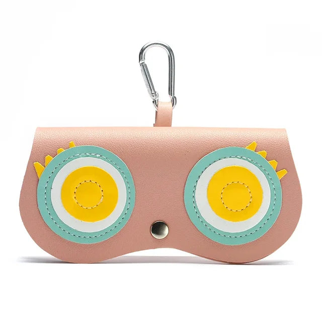 Women's Eyeglass Case Snap Closure Design