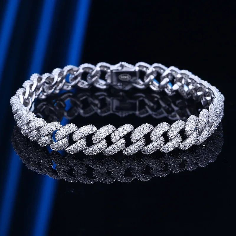 Smyoue 18k Gold Plated Cuban Bracelet