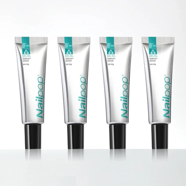Nailpop Pro Soft Nail Tips Gel Glue 20g
