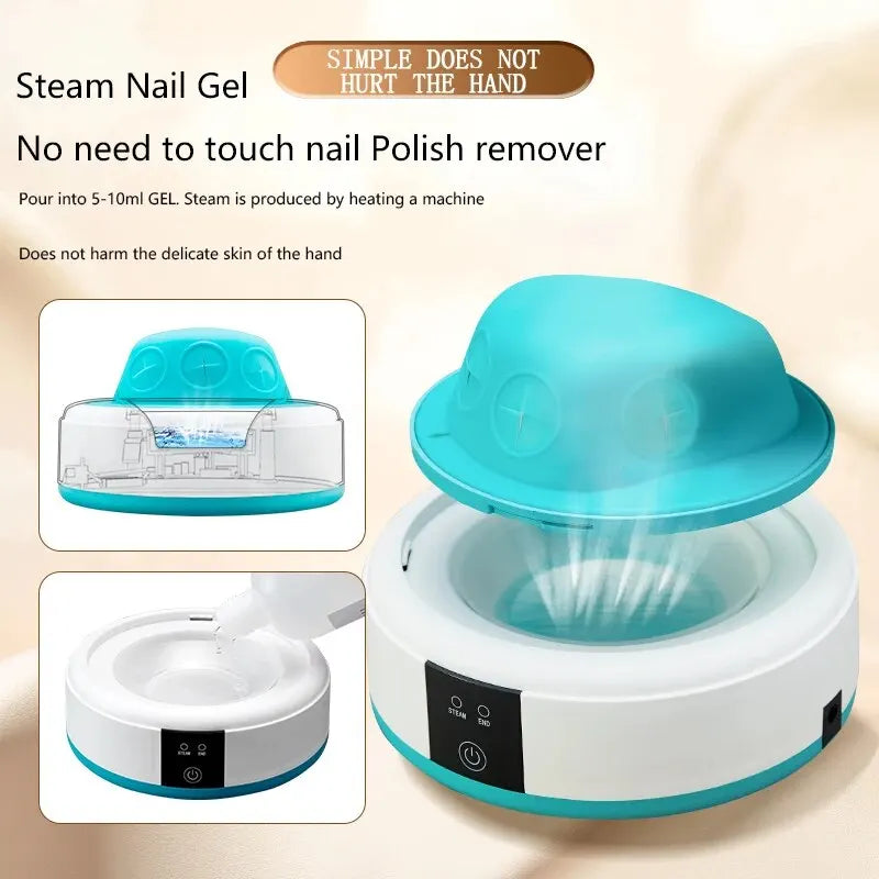 Gel Nail Polish Remover Machine-Portable Nail Steamer