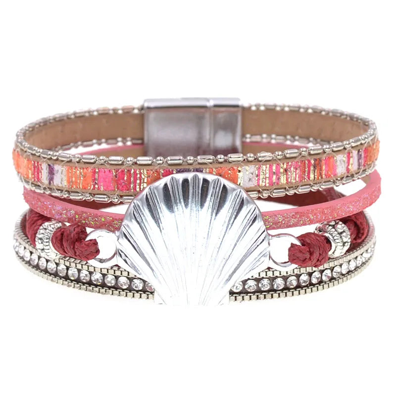 WELLMORE Leather Bracelets