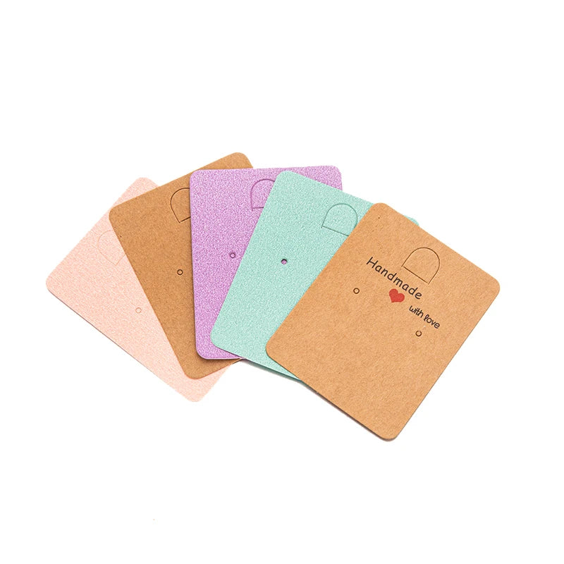 50pcs Earring Display Cards