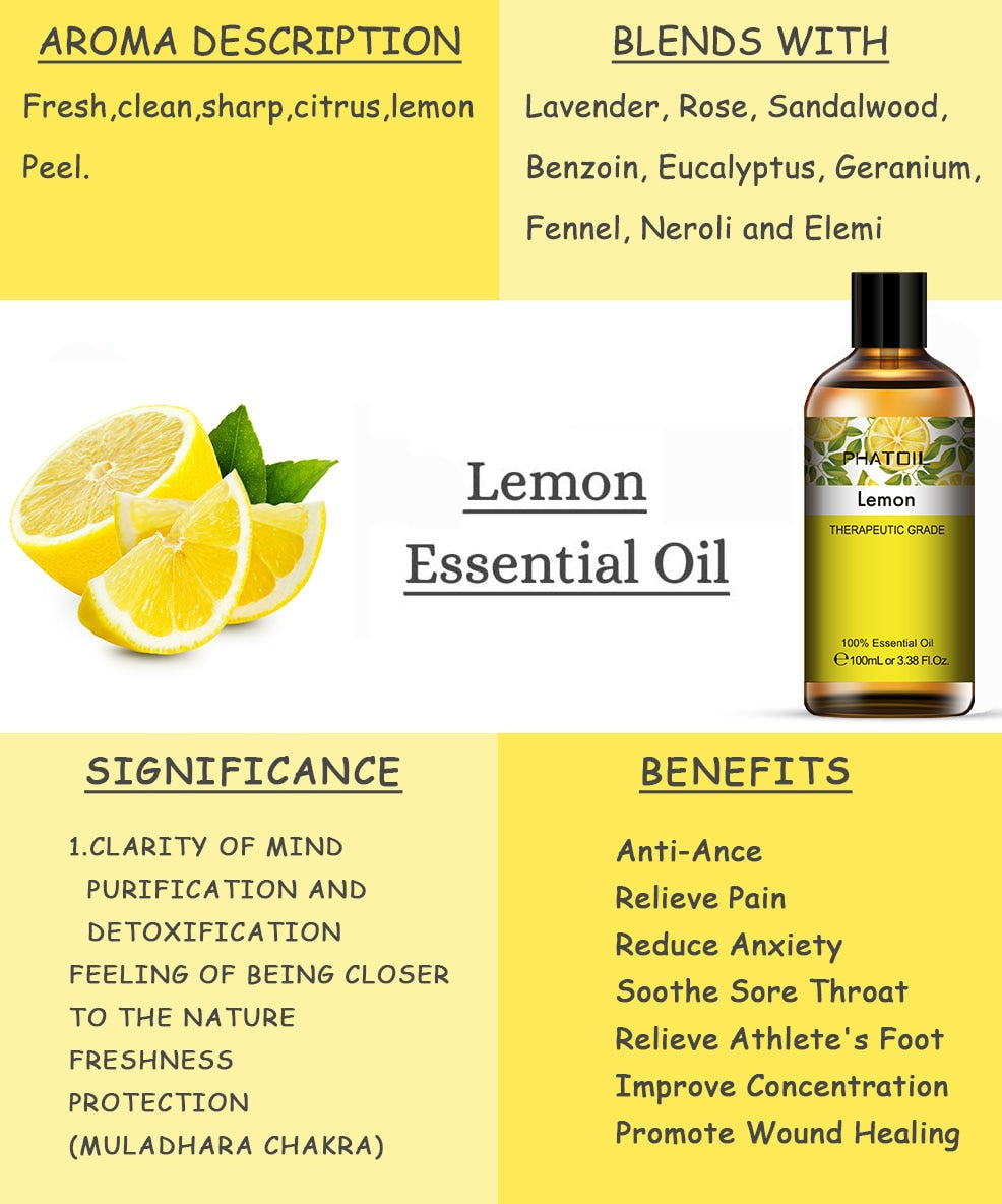 100ml Pure Natural Essential Oils