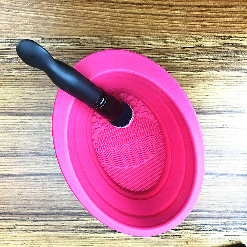 Silicone Cosmetic Makeup Brush Cleaning Pad Board - your-beauty-matters
