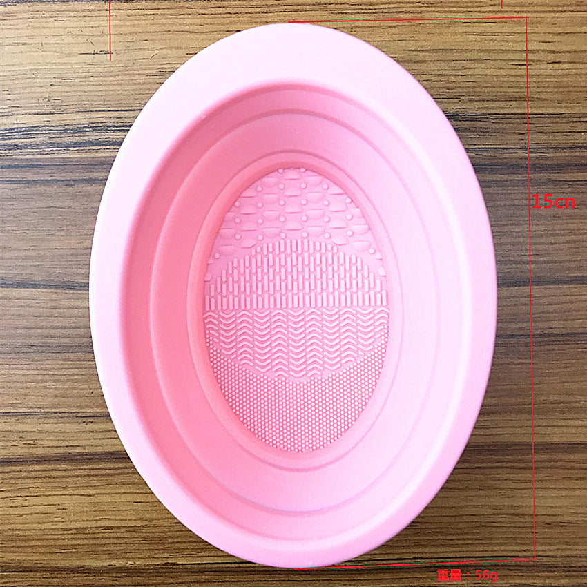 Silicone Cosmetic Makeup Brush Cleaning Pad Board - your-beauty-matters