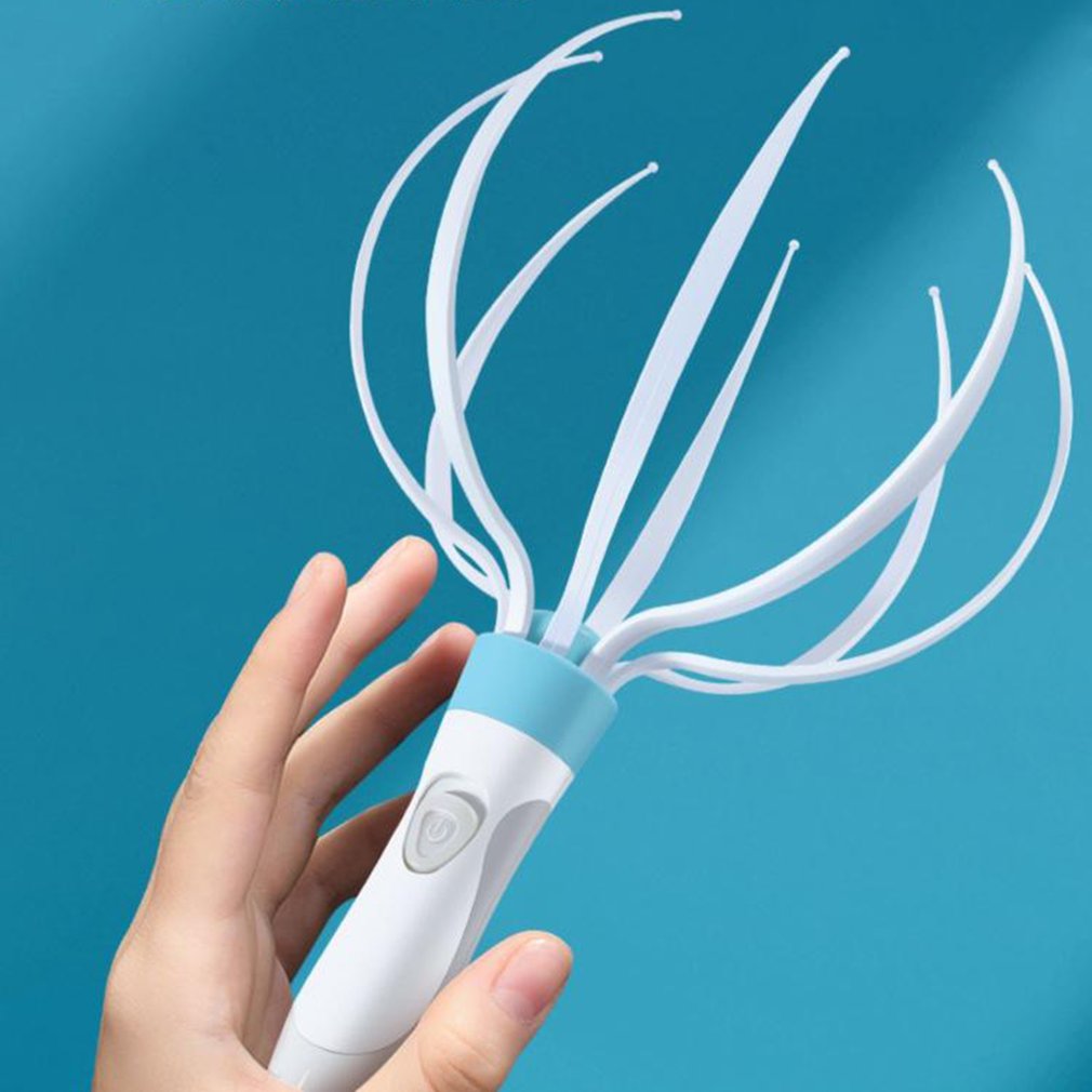 Head Scalp Massager Octopus Vibration And Refreshing Electric Massager - your-beauty-matters