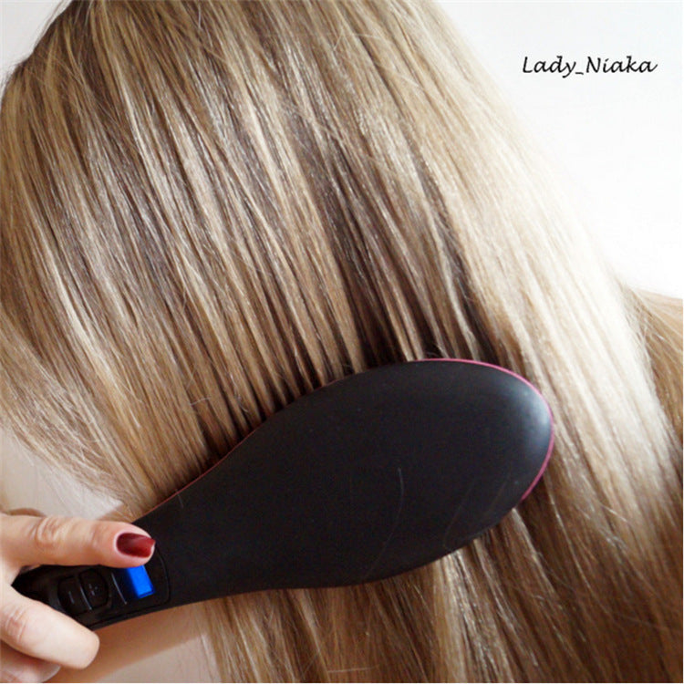 Imply Straight Electric Straight Hair Comb Magic Smooth Hair Comb Negative Ion Comb - your-beauty-matters