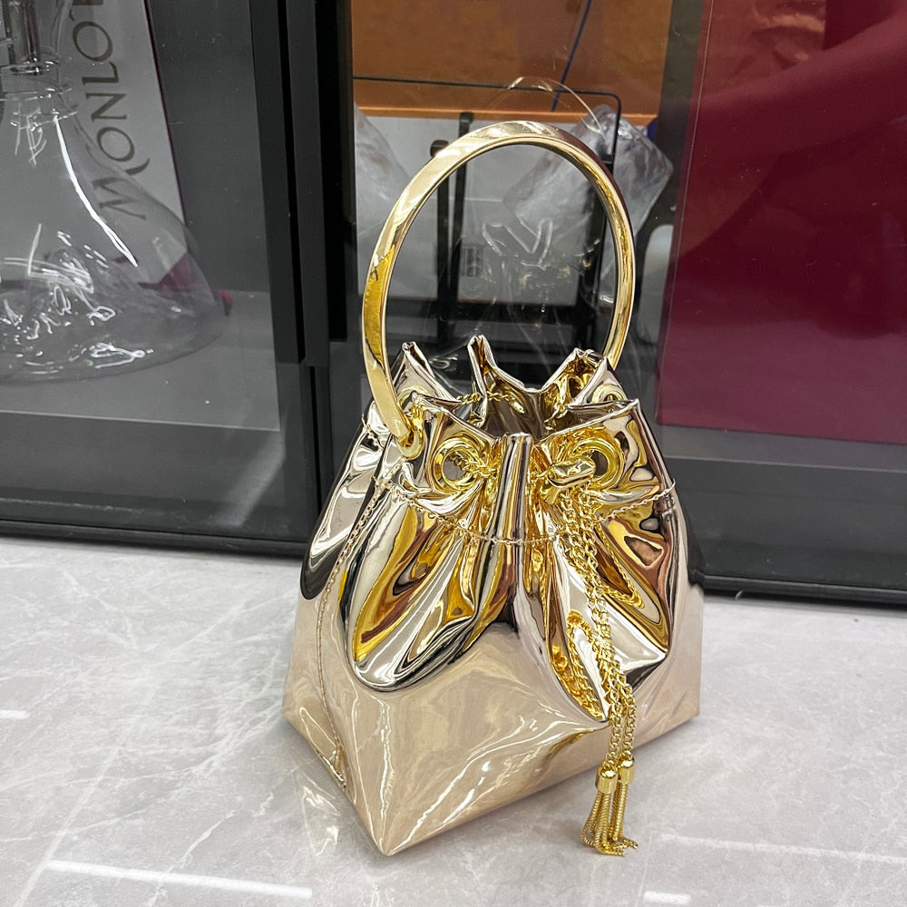 Women's Evening Clutch Bucket Bag