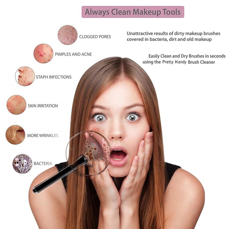 Electric scrubber makeup brush cleaning - your-beauty-matters