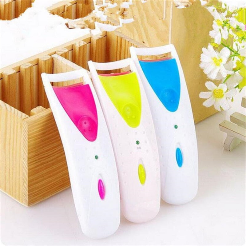 Electric Heated Eyelash Curler Long Lasting Eye Lash Perm - Free + Shipping