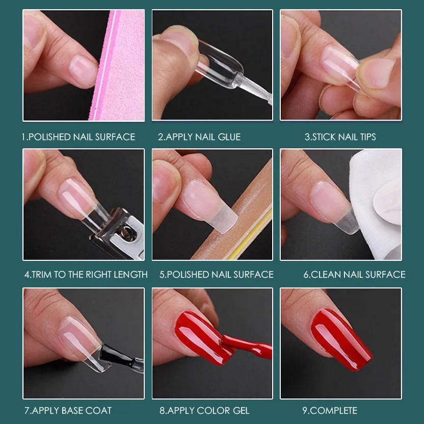 120pcs XXS Super Short Full Cover Sculpted Soft Gel Nail Tips