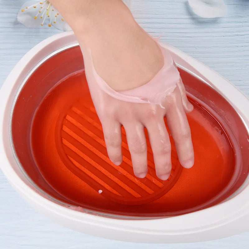 2.2L Wax Warmer Paraffin Heater Machine With 350g Paraffin Wax & Heated Electrical Booties and Gloves