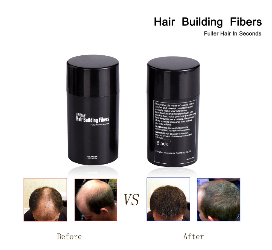 Hair Building Fibers Keratin Hair Building Styling Powder Hair Loss Concealer Blender - your-beauty-matters