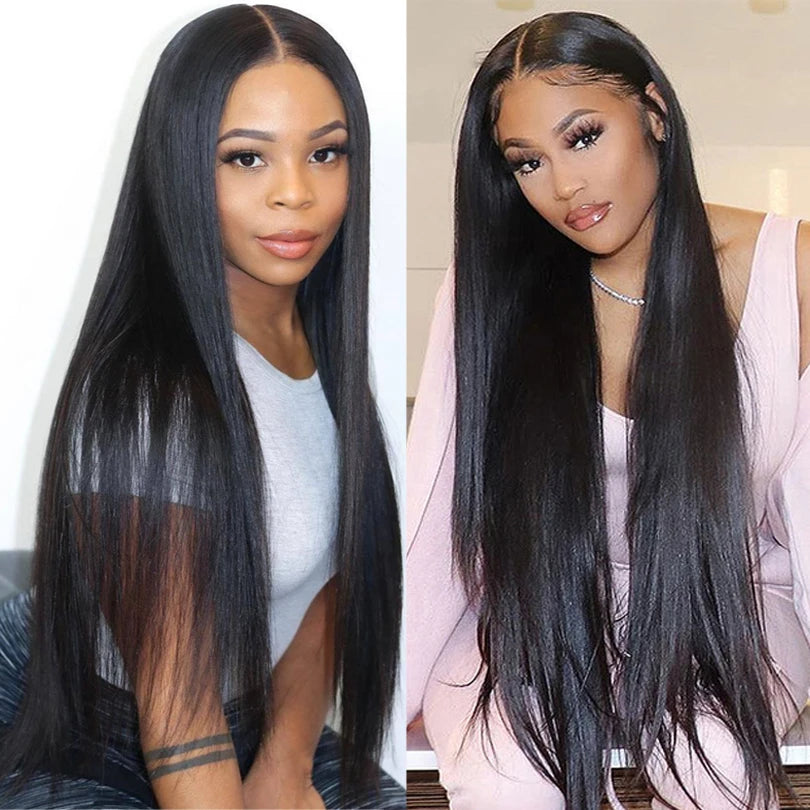 Silk Base Full Lace Human Hair Pre Plucked Wigs -Silky HD Transparent