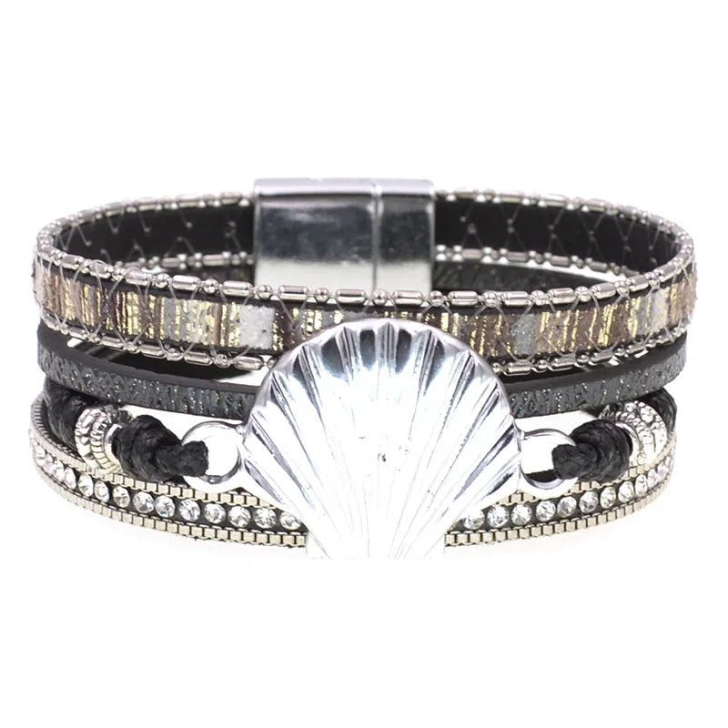WELLMORE Leather Bracelets