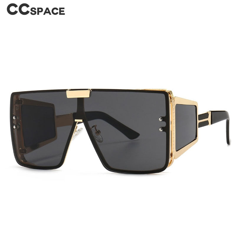 Oversized One Lens Goggle Sunglasses--Retro Fashion Shades Uv400 Vintage