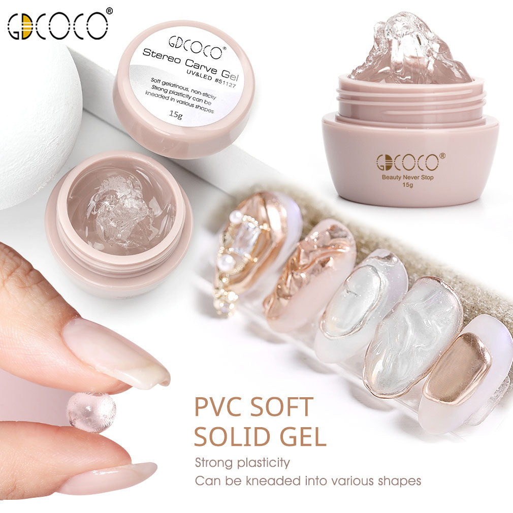 Venalisa Metal Painting Gel Gold Silver Mirror Polish GDCOCO Reinforce Gel