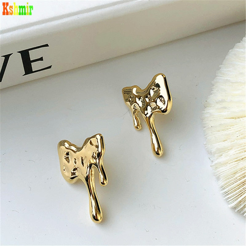 Kshmir Fashion Earring | Earring Retro Kshmir | Earrings Drips | Kshmir Metal | Ing Earrings - Dangle Earrings