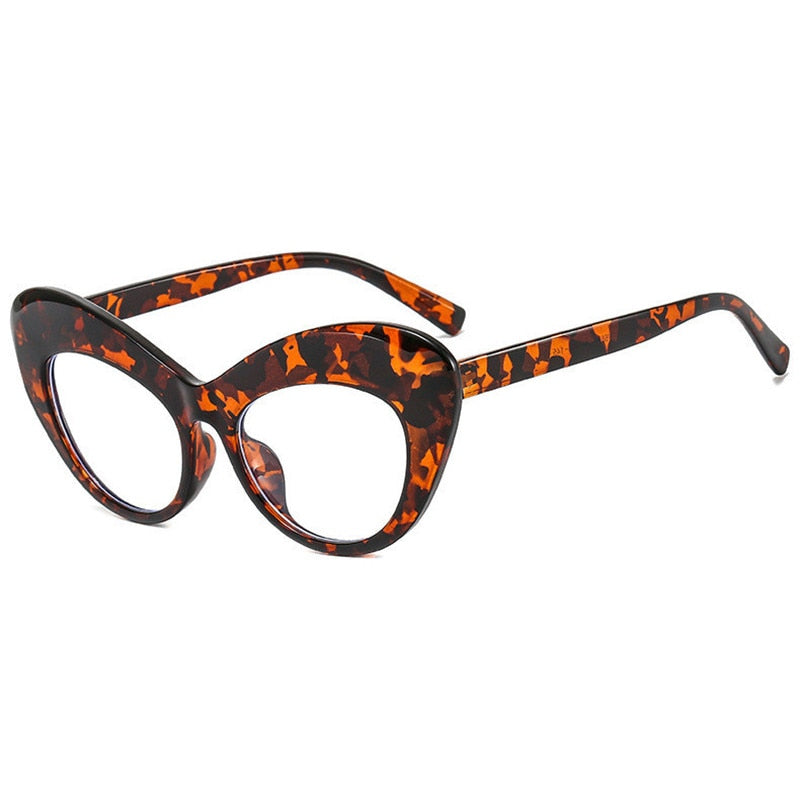 Retro Cat Eye Anti Blue Light Radiation Computer Reading Glasses