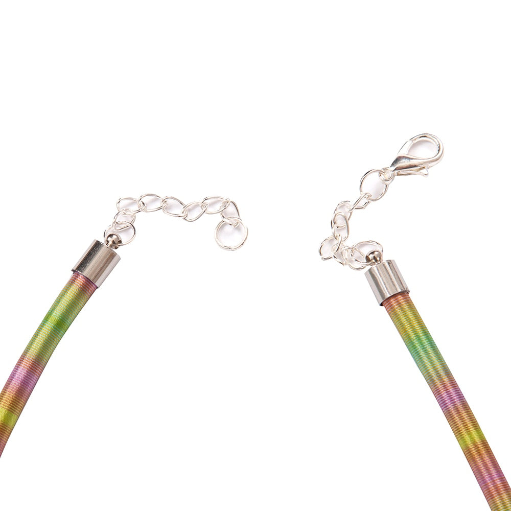 Handmade African Ankara Wax Fabric  Necklace and Earrings Set