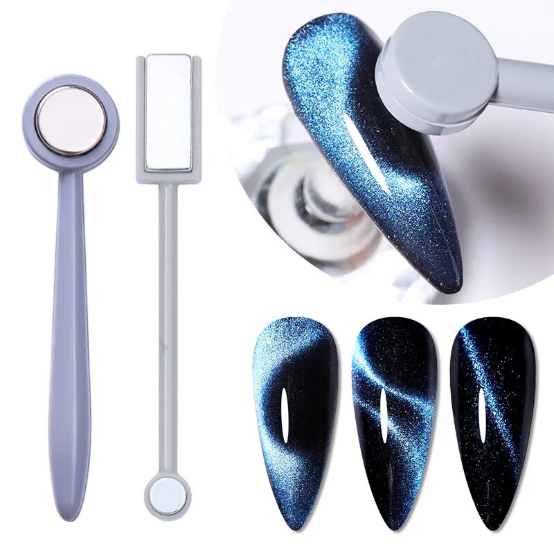2 in 1 Double Headed Nail Art Magnet Stick 9D Cat Magnetic Pen Tools