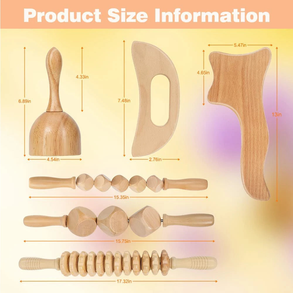 Wood Therapy Massage Tools