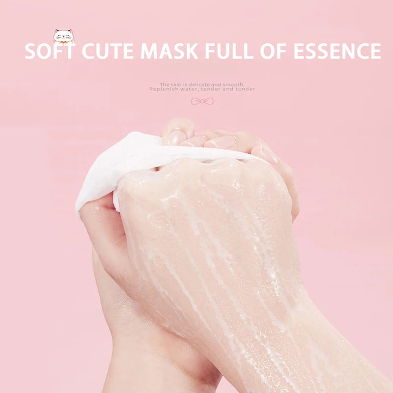 Niacinamide Goat Milk Rejuvenation Cat Moisturizing Hand Mask