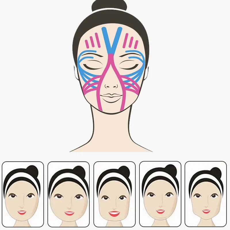 2.5CM*5M Kinesiology Tape for Face Lifting Wrinkle Remover