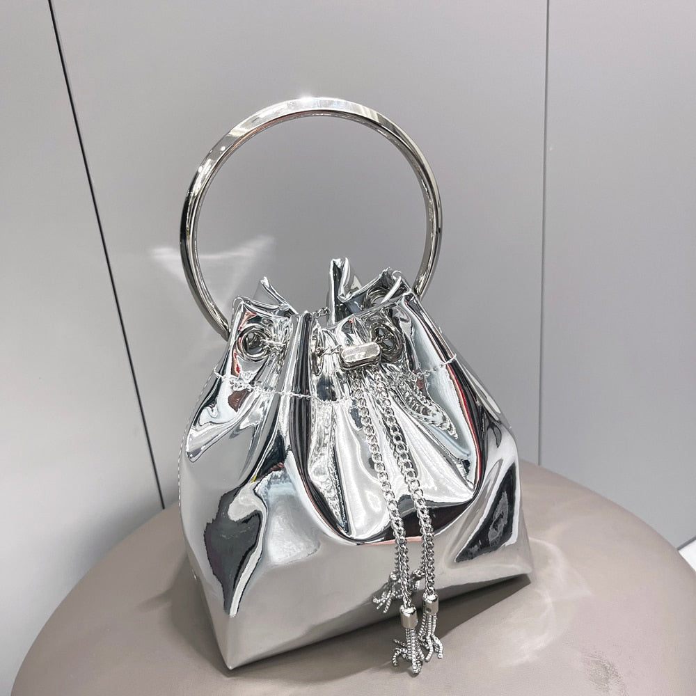 Women's Evening Clutch Bucket Bag