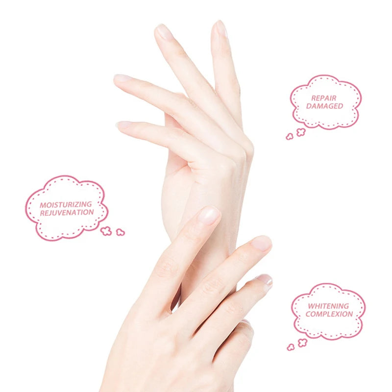 Niacinamide Goat Milk Rejuvenation Cat Moisturizing Hand Mask