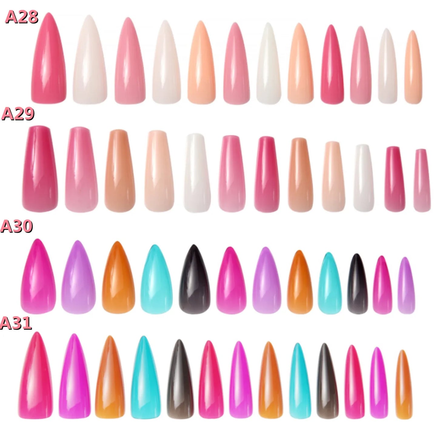 Makartt Acrylic Nail Kit, 240pcs Press On Nails