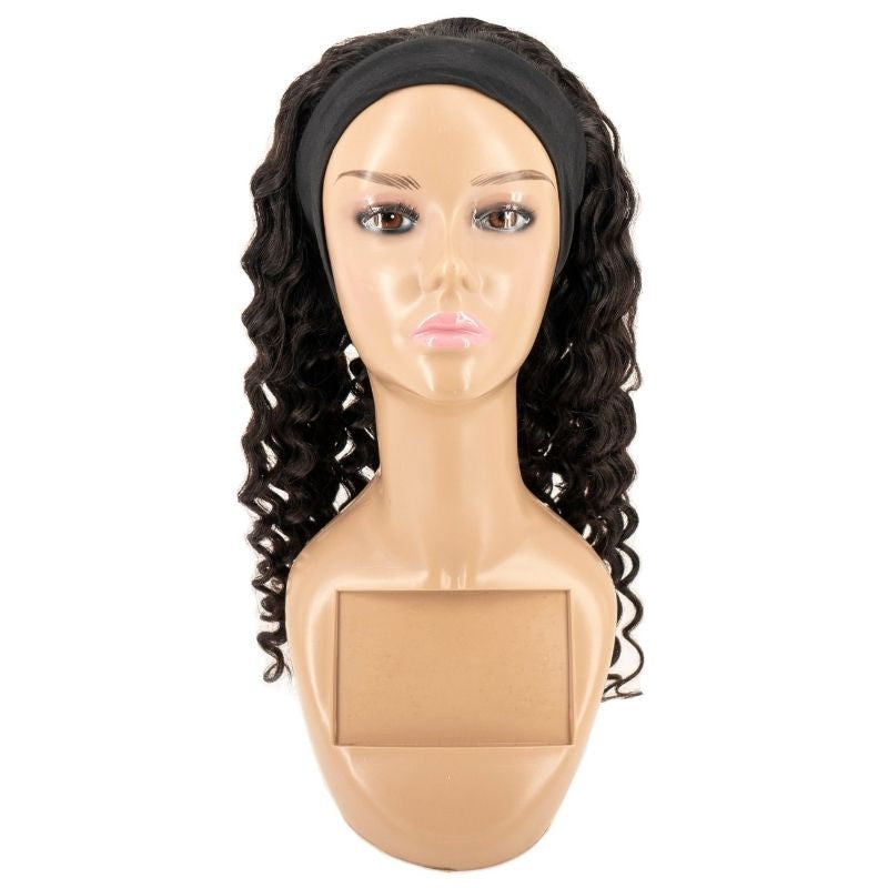 Deep Wave Headband Wig - your-beauty-matters