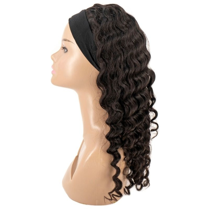 Deep Wave Headband Wig - your-beauty-matters