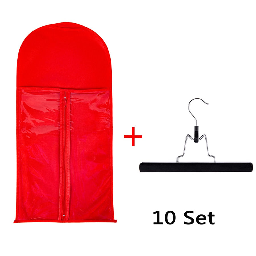 Alileader 5/10Pcs Wig Storage Bag With Hanger - your-beauty-matters