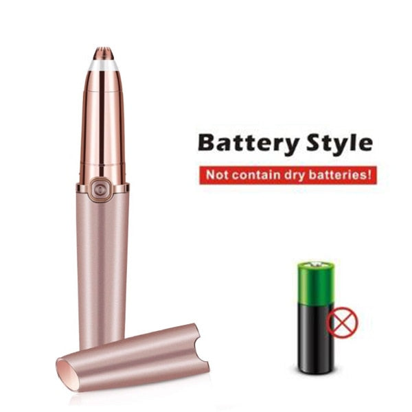 USB Electric Eyebrow Trimmer Pen