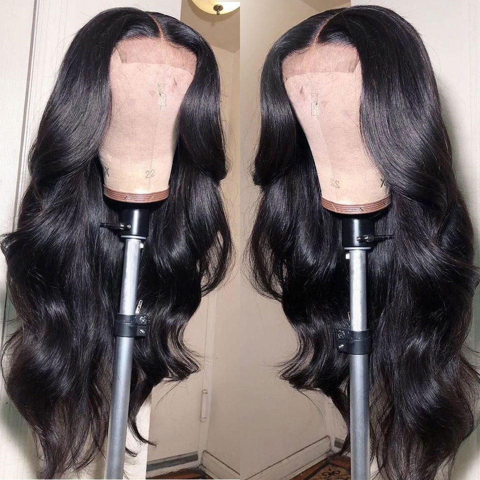 Honey Blonde Ombre Blonde Human Hair Wigs 1B27 Wavy Lace Front Wig 180% Density - your-beauty-matters