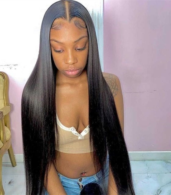 Silkwave Burgundy 99J Straight Lace Front Wig For Women - your-beauty-matters