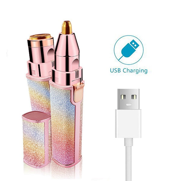 USB Electric Eyebrow Trimmer Pen