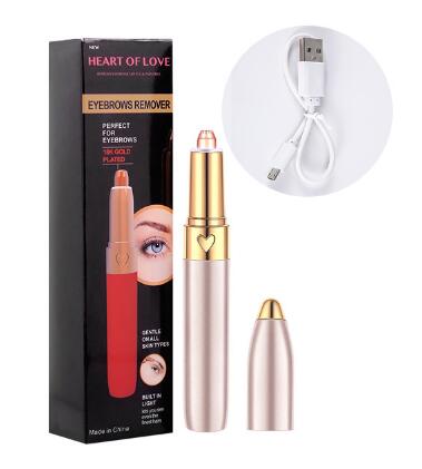 USB Electric Eyebrow Trimmer Pen