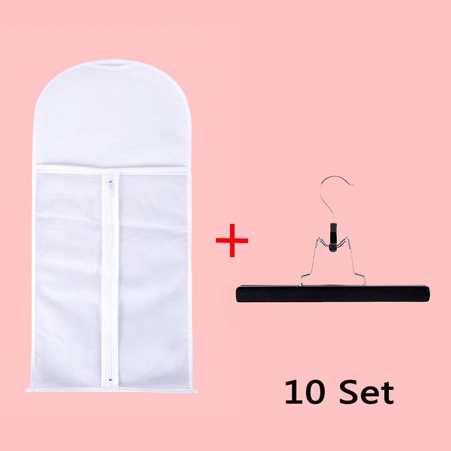 Alileader 5/10Pcs Wig Storage Bag With Hanger - your-beauty-matters