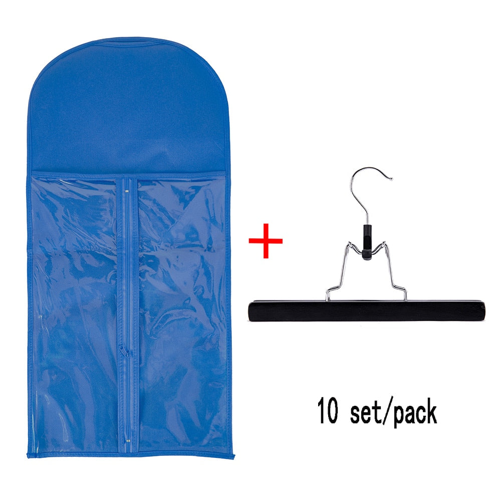 Alileader 5/10Pcs Wig Storage Bag With Hanger - your-beauty-matters