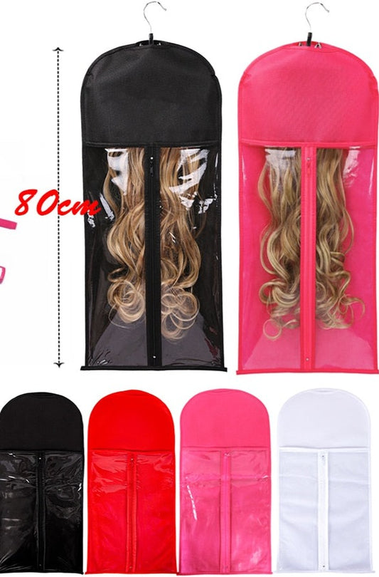 Alileader 5/10Pcs Wig Storage Bag With Hanger - your-beauty-matters