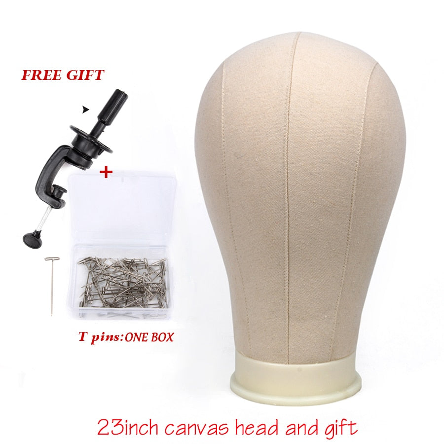 Alileader Training Mannequin Head Canvas - your-beauty-matters