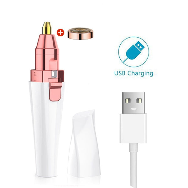 USB Electric Eyebrow Trimmer Pen