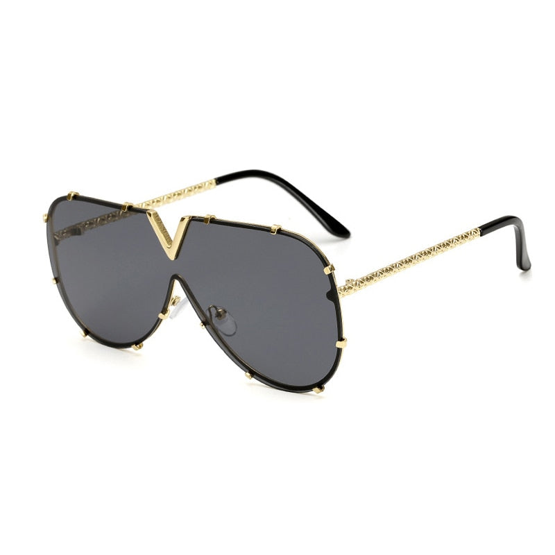 Fashion Oversized Sunglasses-Style Oculos De Sol Uv400 O2